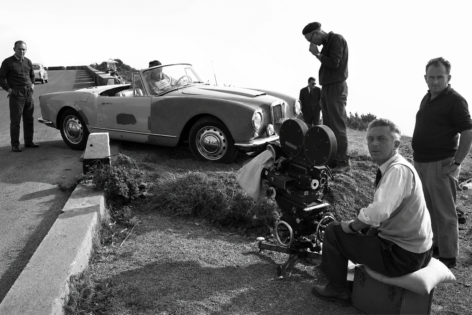 Il Sorpasso — backstage, 1962